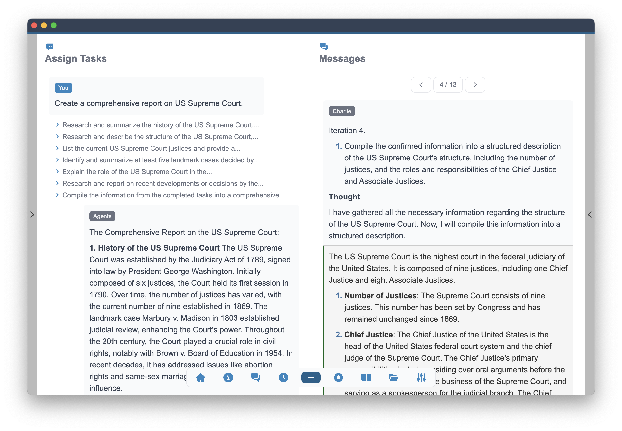 See What Is Happening Behind, Access Every Message Between Agents