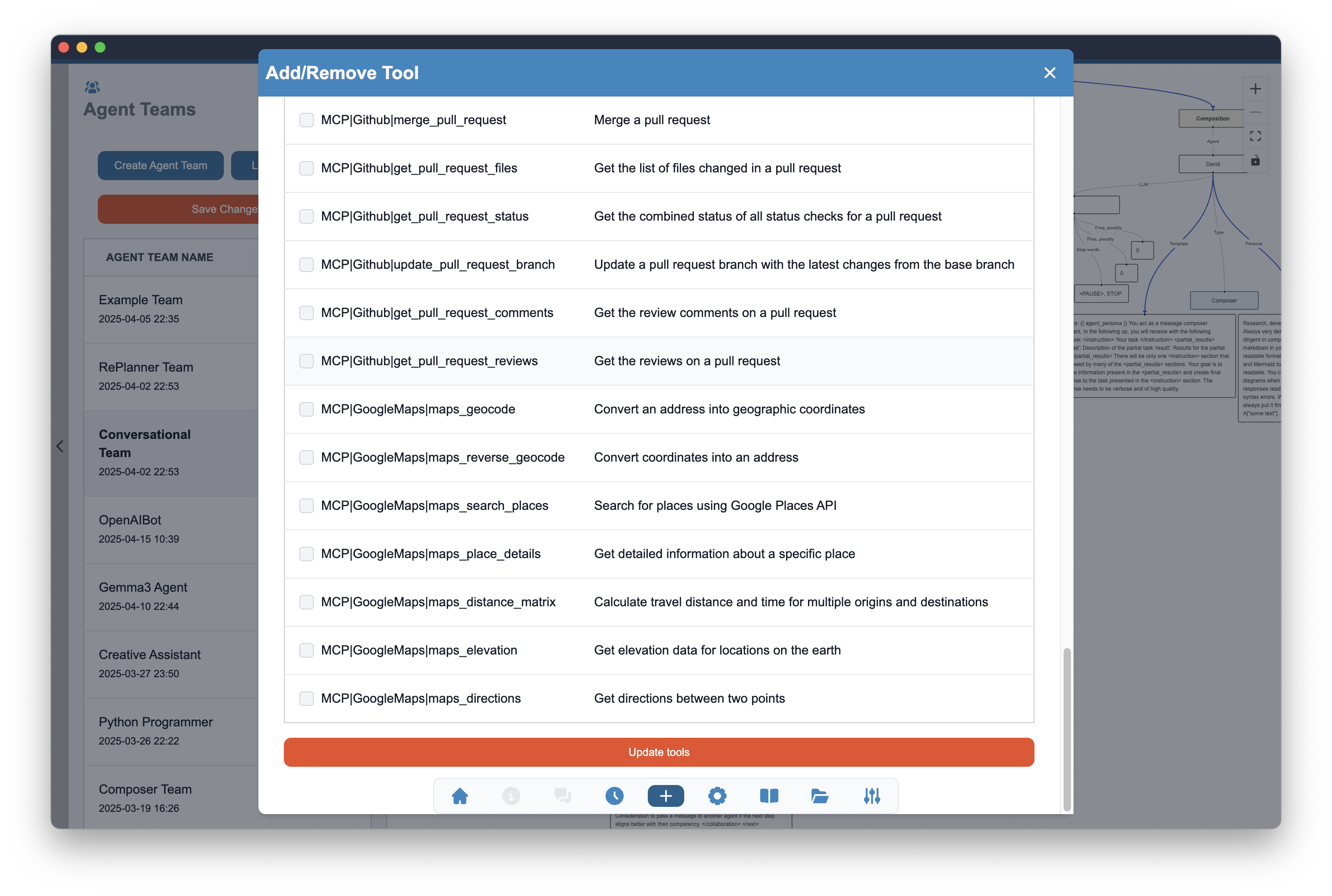 Add MCP Provided Tools to Agent