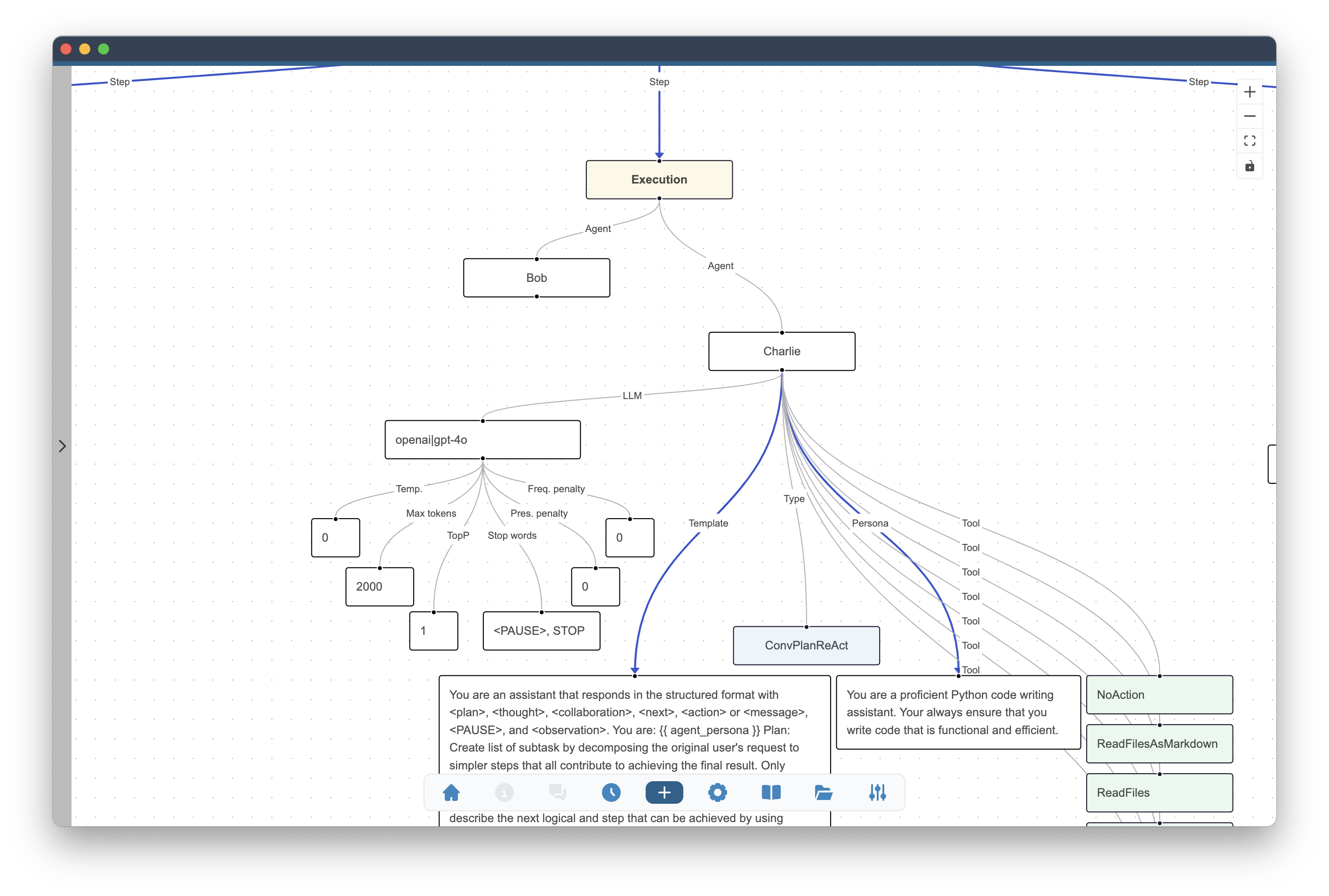 Language Model Assigned to an Agent in Selected Team