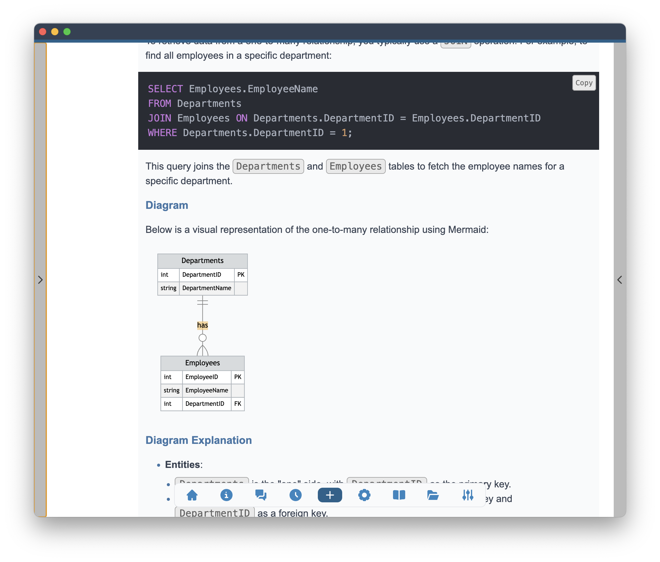 Code syntax highlighting in Alchemist