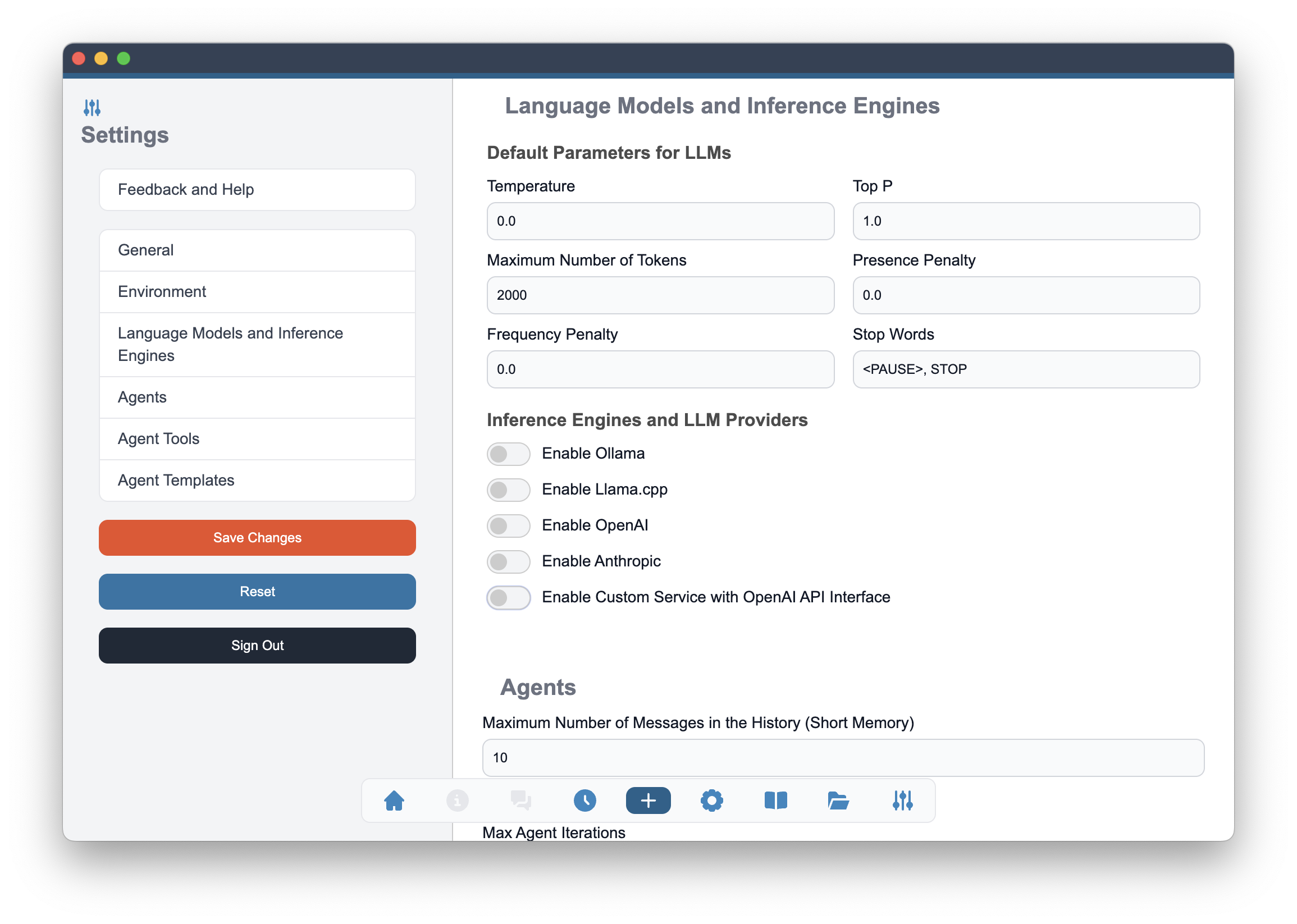 Enable language models